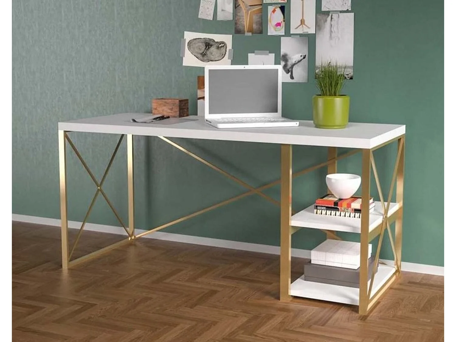 Bureau MARBELLA Blanc