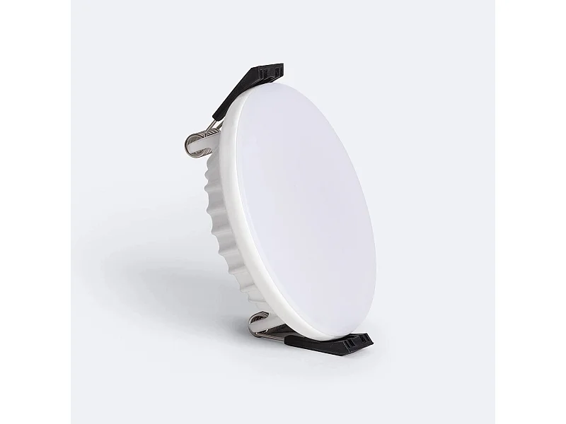 Placa LED 7W Circular Slim Surface LIFUD Corte Ø75 mm No Flicker No Flicker 3000K Blanco Cálido