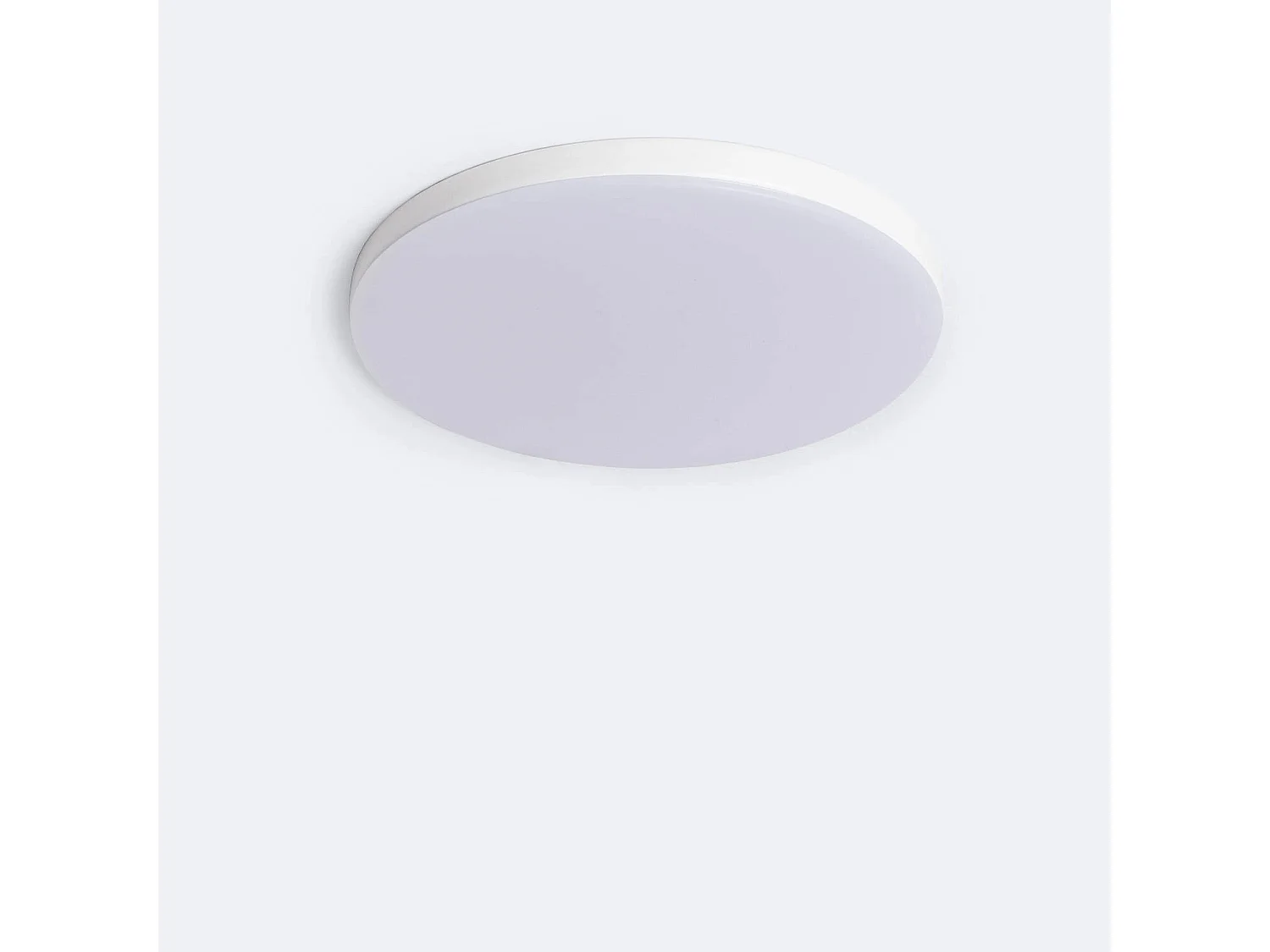 Placa LED 7W Circular Slim Surface LIFUD Corte Ø75 mm No Flicker No Flicker 3000K Blanco Cálido