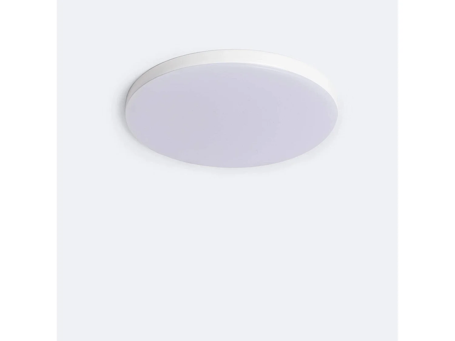 Placa LED 7W Circular Slim Surface LIFUD Corte Ø75 mm No Flicker No Flicker 3000K Blanco Cálido