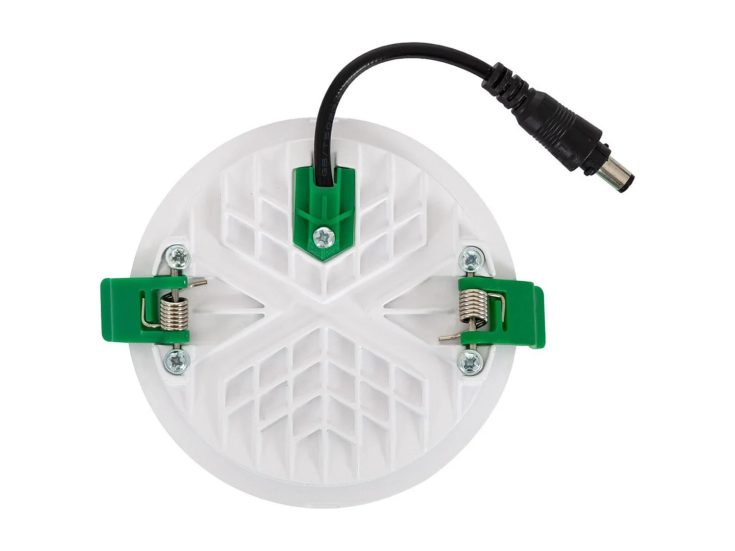 Placa LED 7W Circular Slim Surface LIFUD Corte Ø75 mm No Flicker No Flicker 3000K Blanco Cálido