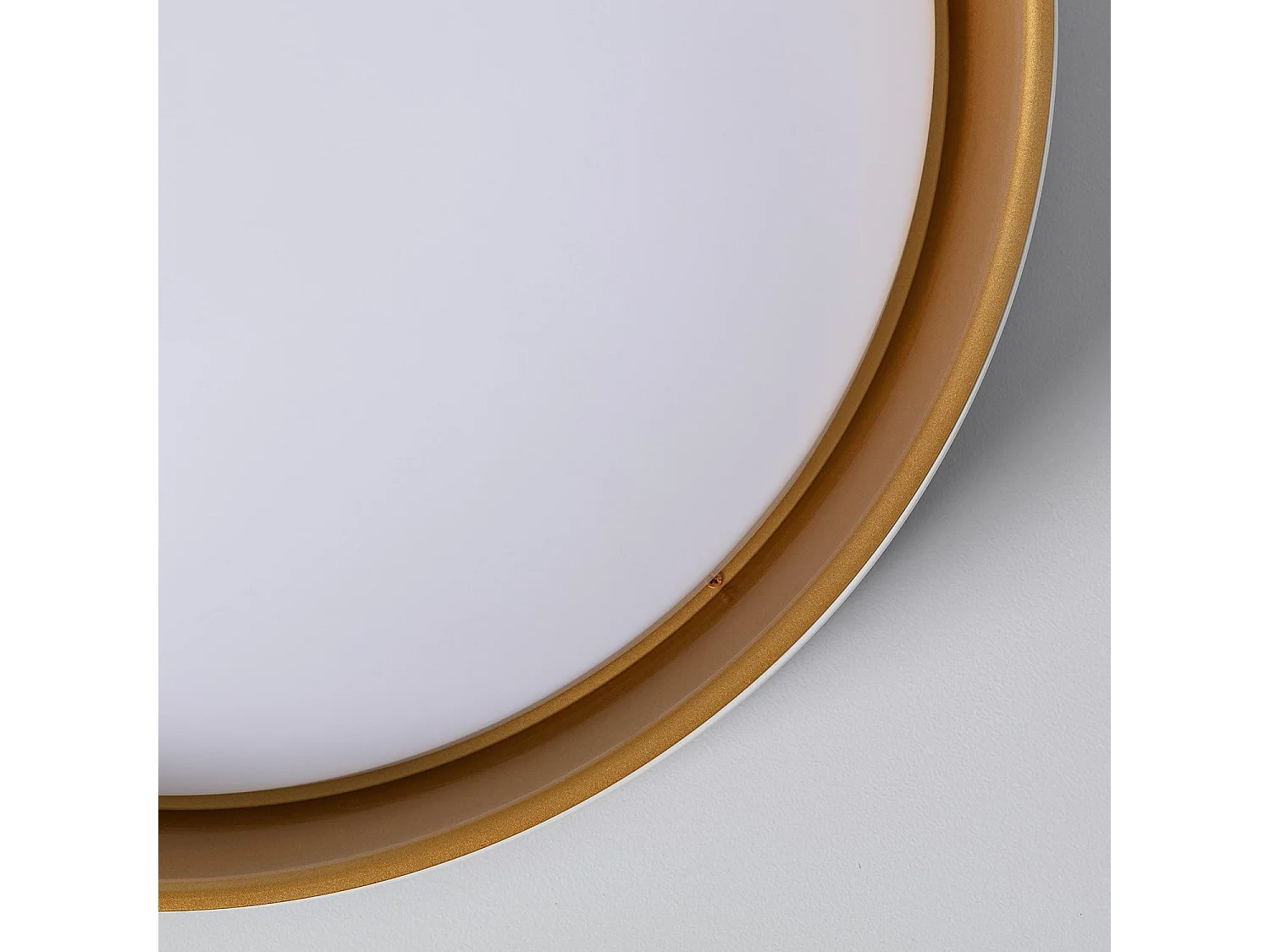 Plafonnier LED Rond Métal 30W CCT Sélectionnable Big Broadwey Ø550 mm Noir