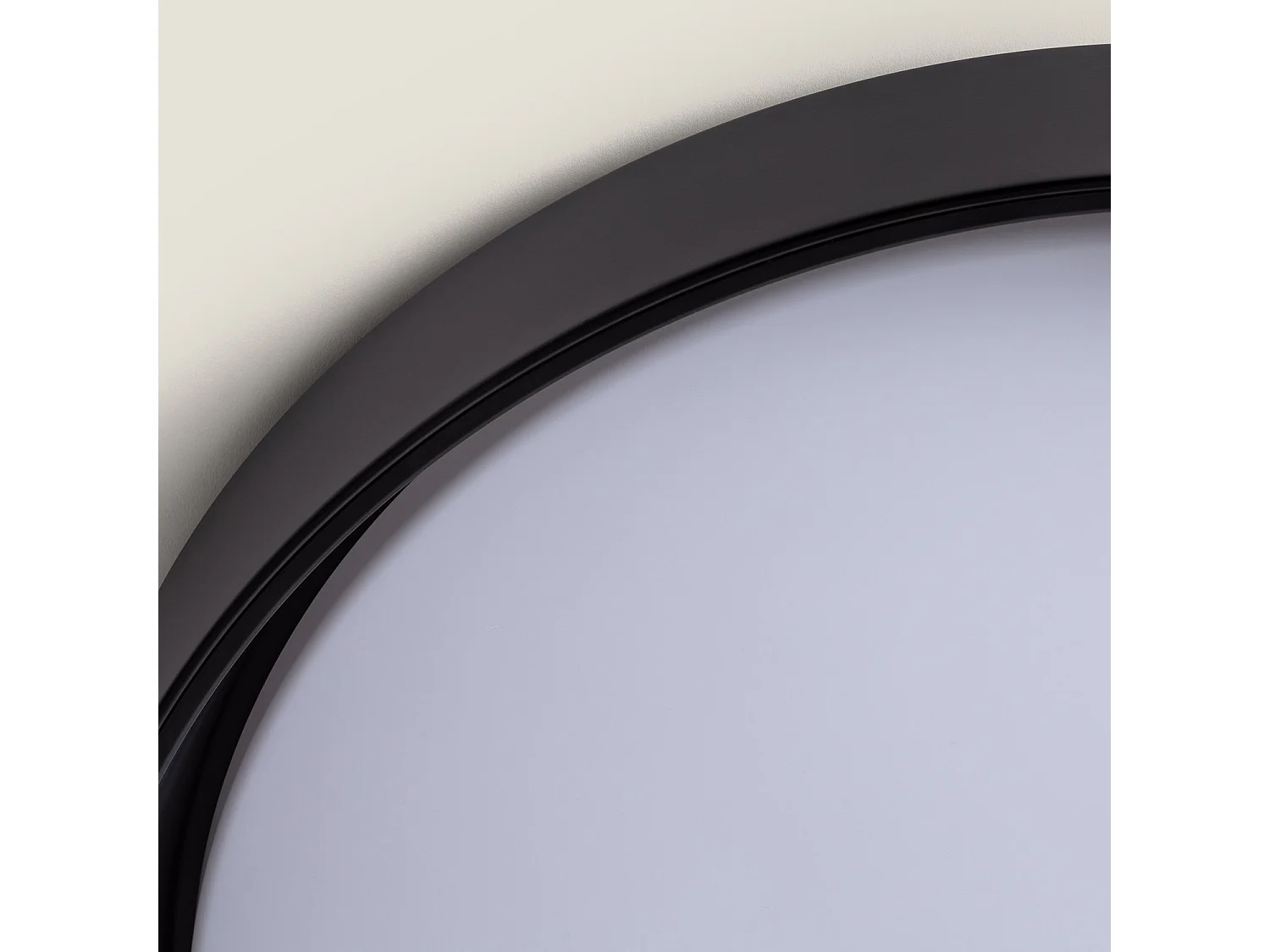 Plafón LED 30W Circular Metal Ø550 mm CCT Seleccionable Big Broadway Negro