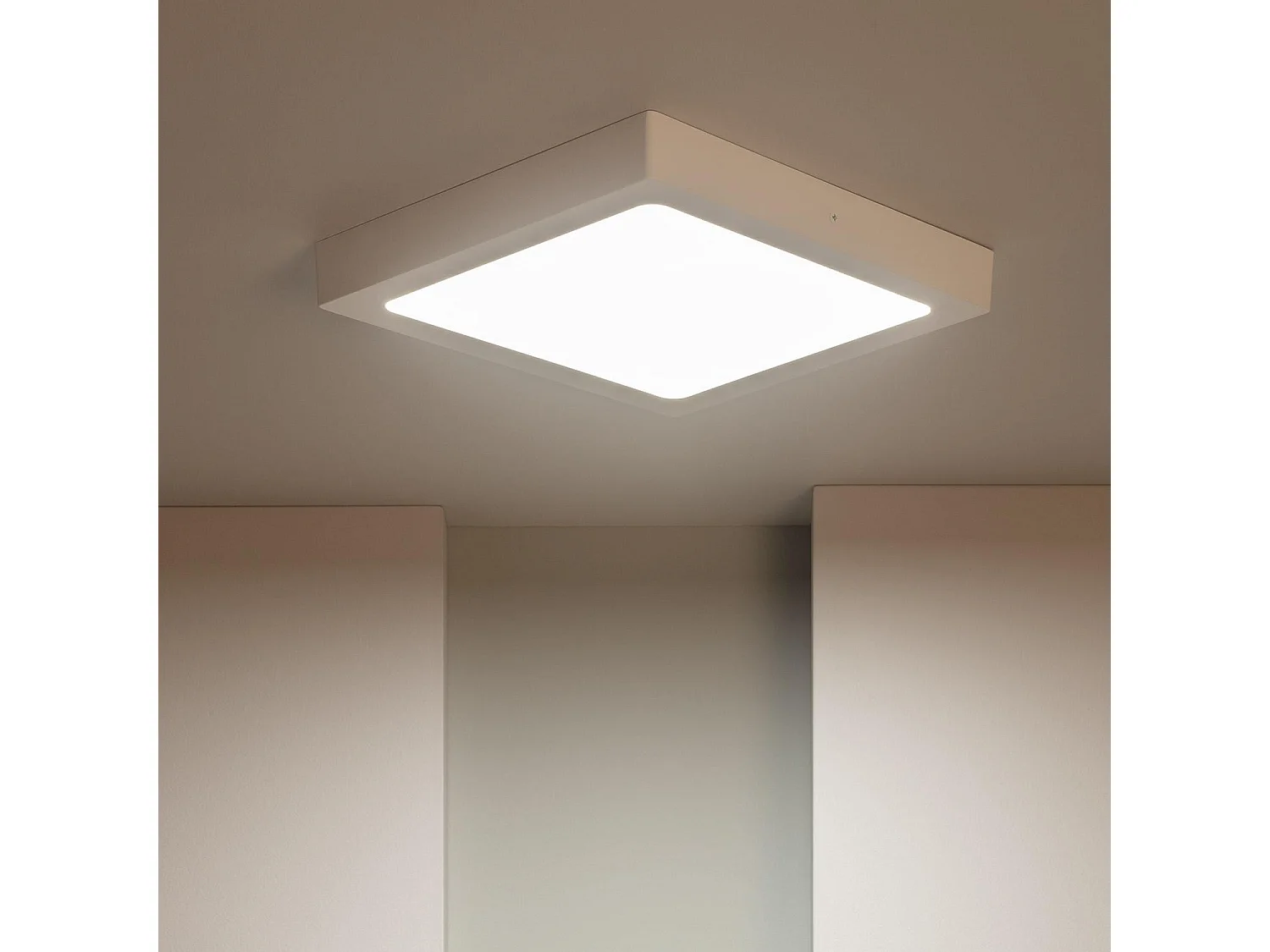 Plafoniera LED Quadrata 24W 301x301 mm 5000K Bianco Freddo
