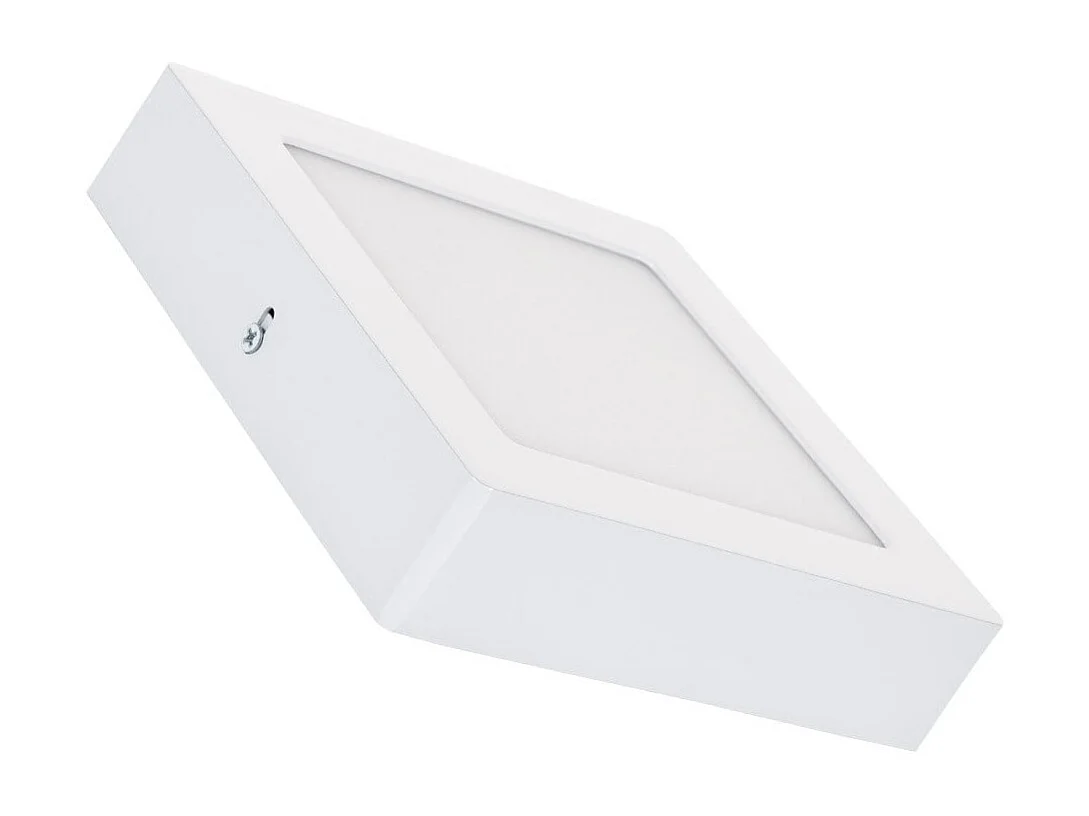 Plafoniera LED Quadrata 12W 170x170 mm 5000K Bianco Freddo