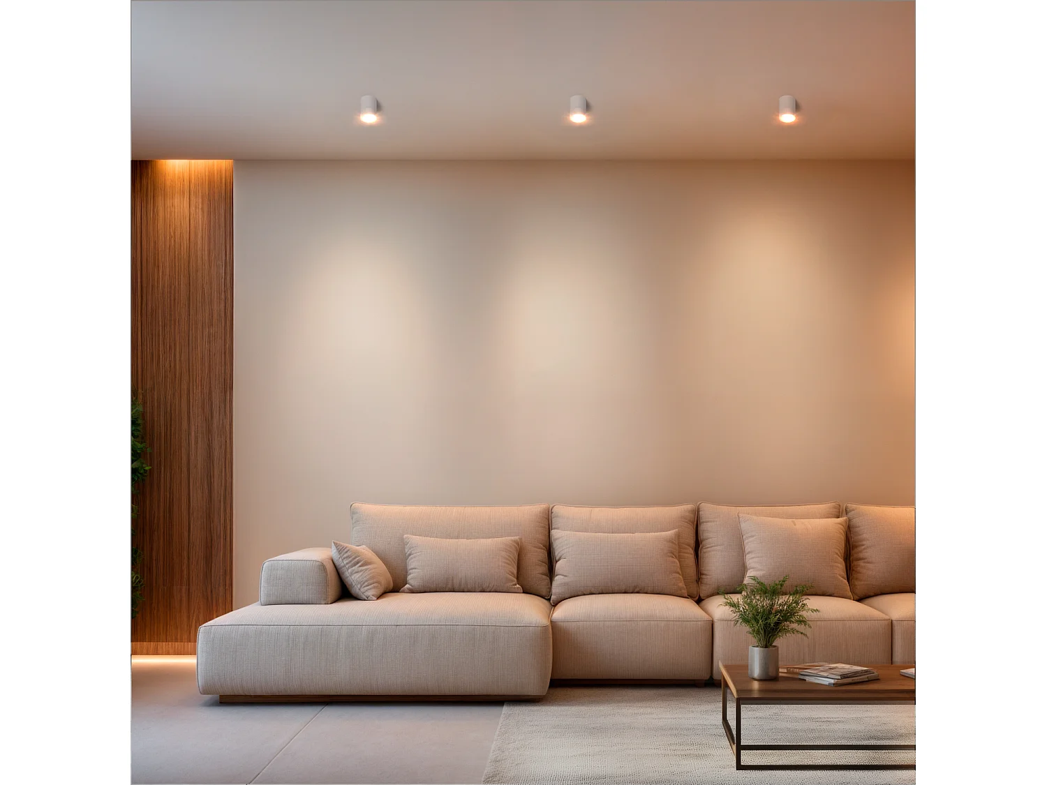 Aplique de Techo Traxim S Blanco