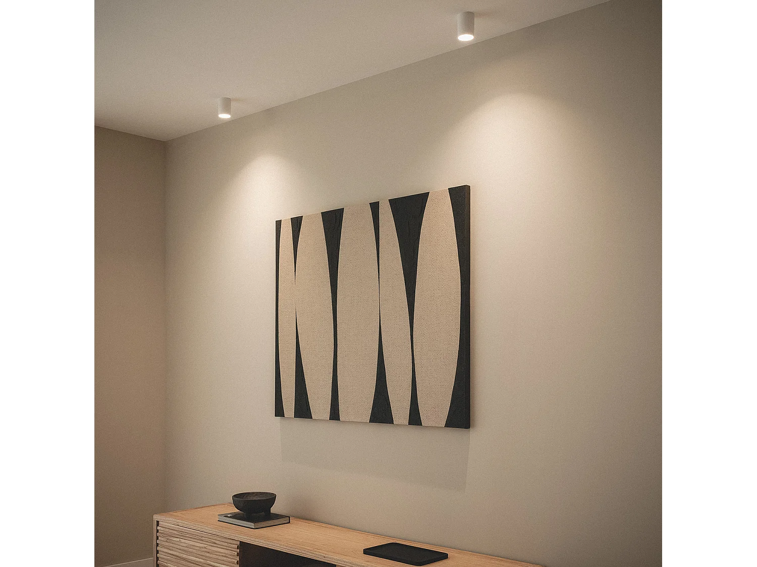 Applique da Soffitto Gravity S Bianco