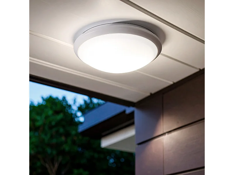 Plafonnier LED Rond avec Détecteur de Mouvement Radar 20W Ø330 mm 4500K Blanc neutre