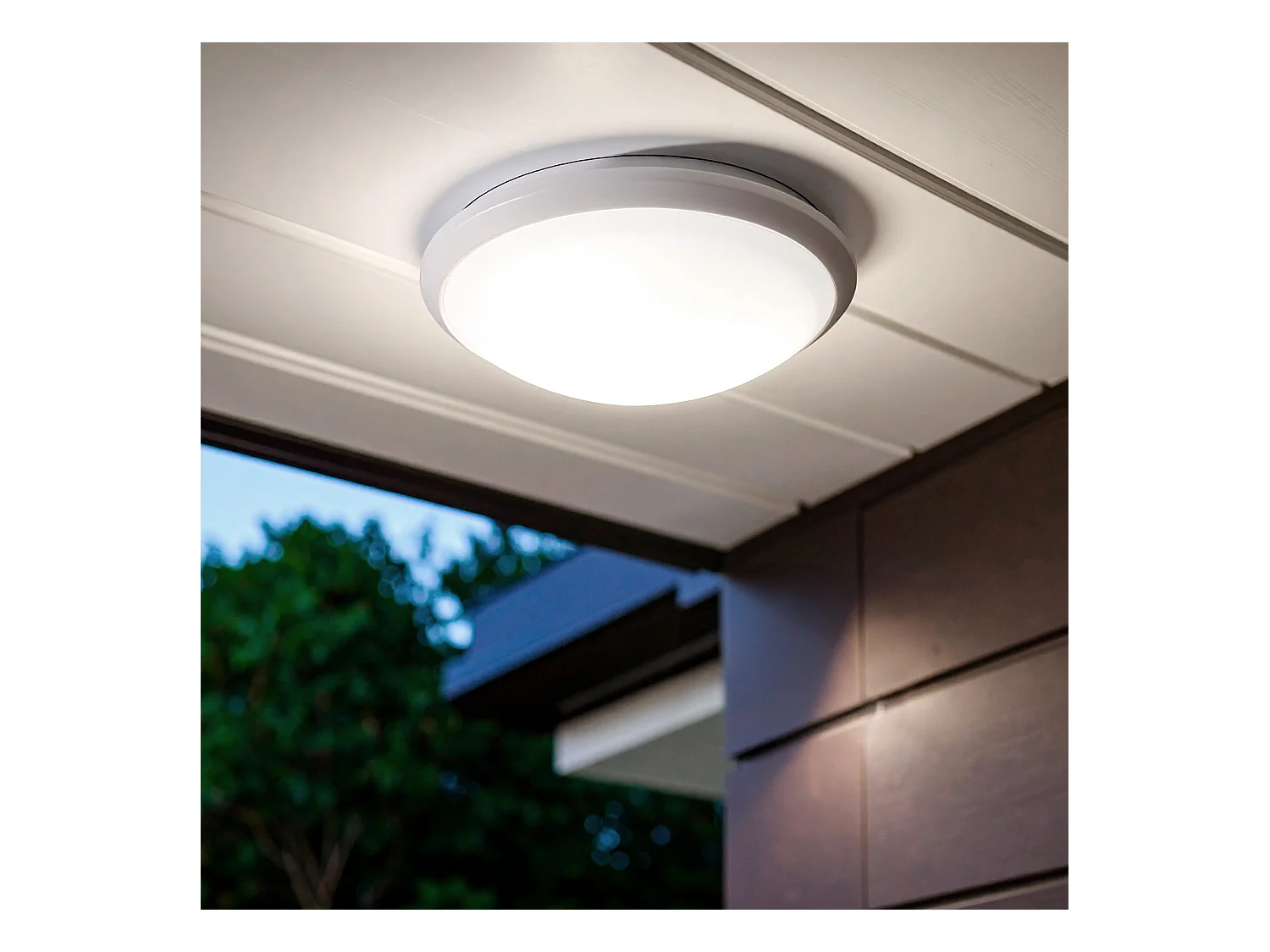 Plafonnier LED Rond avec Détecteur de Mouvement Radar 20W Ø350 mm 4500K Blanc neutre