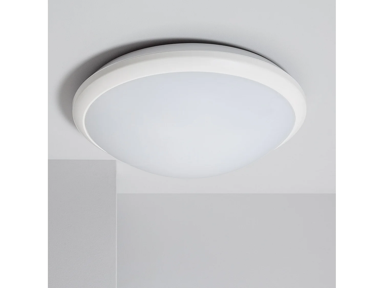 Plafoniera LED 20W Circolare con Sensore di Movimento Radar Ø350 mm 4500K Bianco Naturale