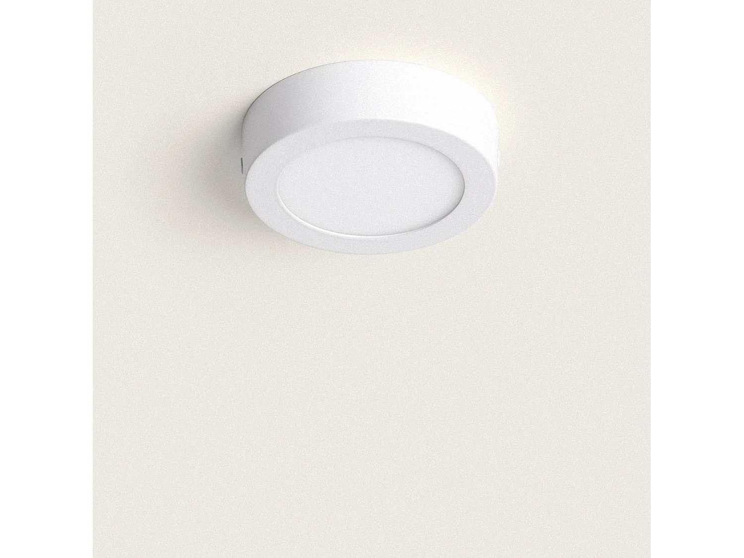Plafonnier LED Rond 6W Extra-Plat CCT Sélectionnable Ø110 mm Sélectionnable (chaud-neutre-froid)