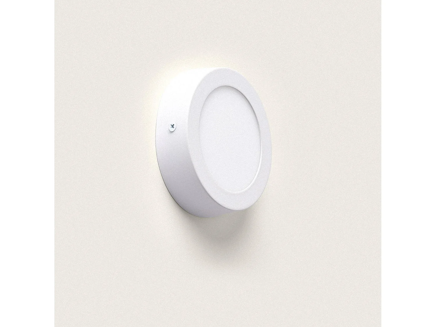 Plafonnier LED Rond 6W Extra-Plat CCT Sélectionnable Ø110 mm Sélectionnable (chaud-neutre-froid)