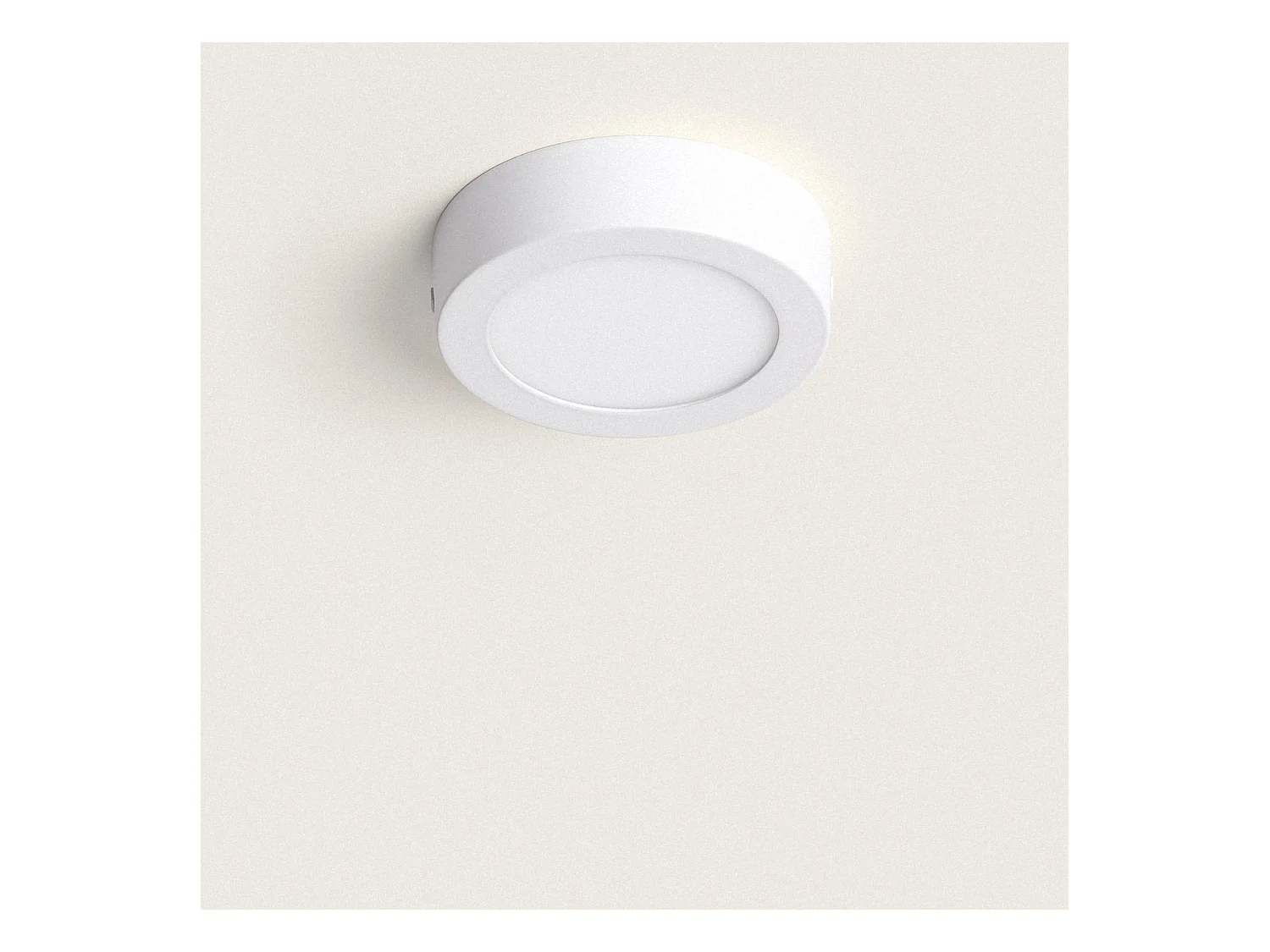 Plafonnier LED Rond 6W Extra-Plat CCT Sélectionnable Ø110 mm Sélectionnable (chaud-neutre-froid)