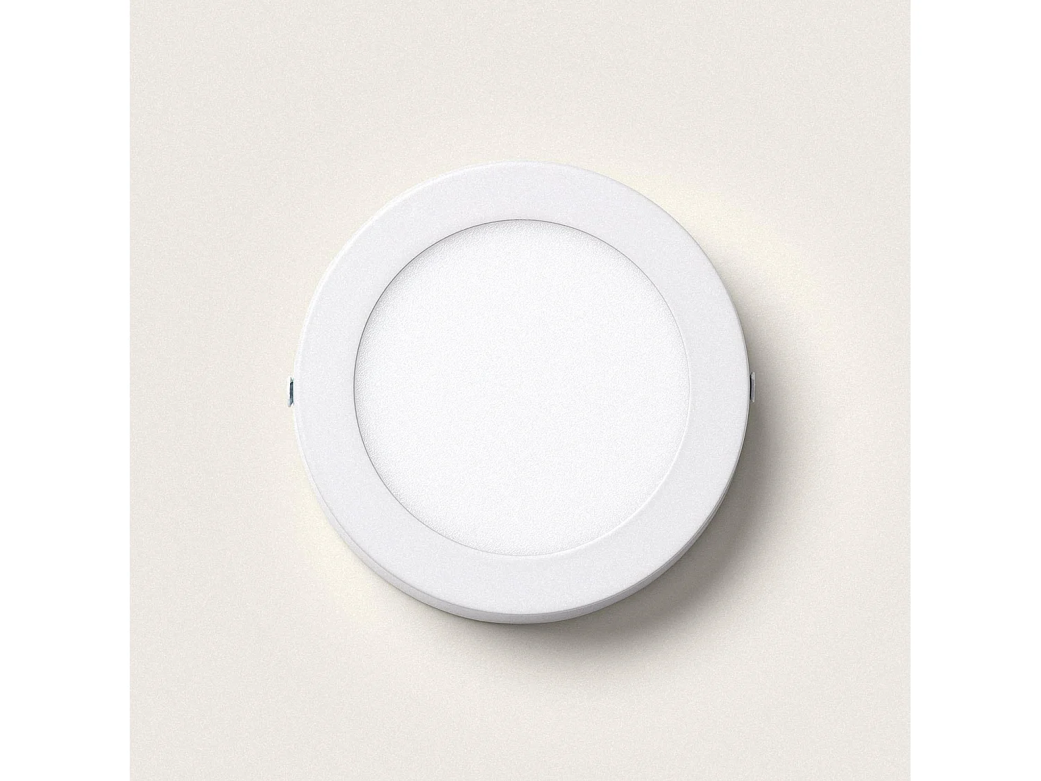 Plafonnier LED Rond 6W Extra-Plat CCT Sélectionnable Ø110 mm Sélectionnable (chaud-neutre-froid)