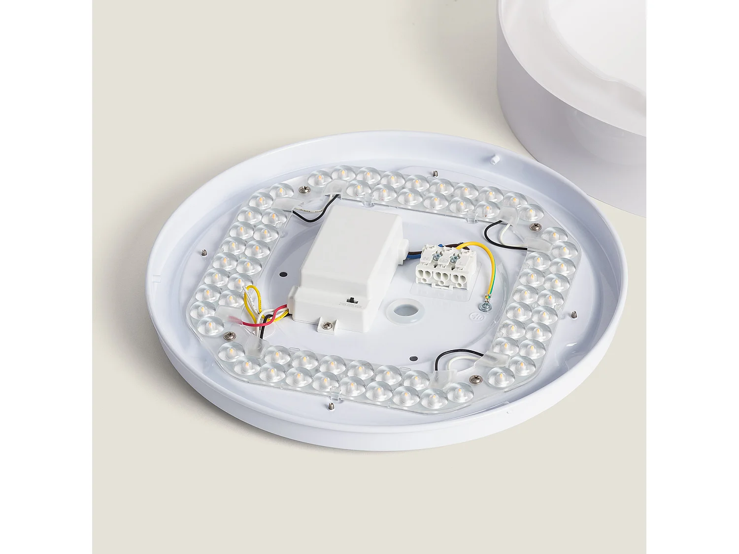 Plafonnier LED 17W CCT Sélectionnable Ø300 mm Sfere Avec Mode Nuit Sélectionnable (chaud-neutre-froid)