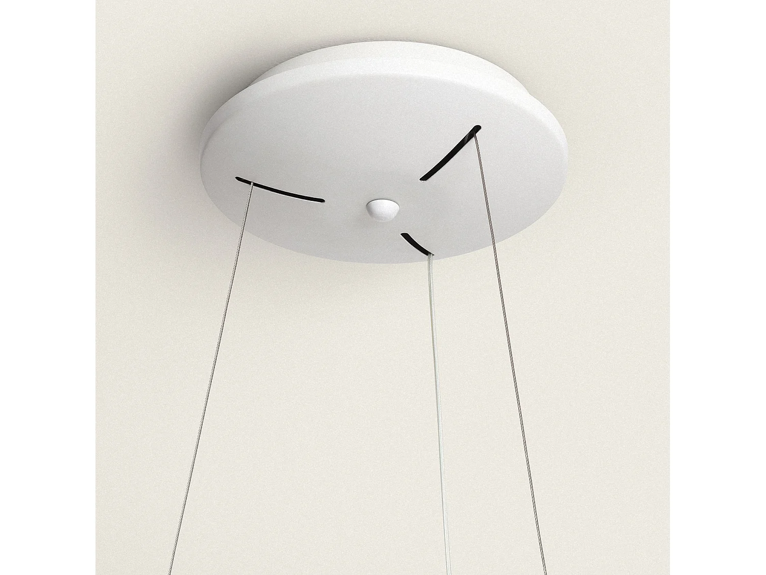 Lampada a Sospensione LED CCT Selezionabile Metallo 30W Jacob-M Marrone