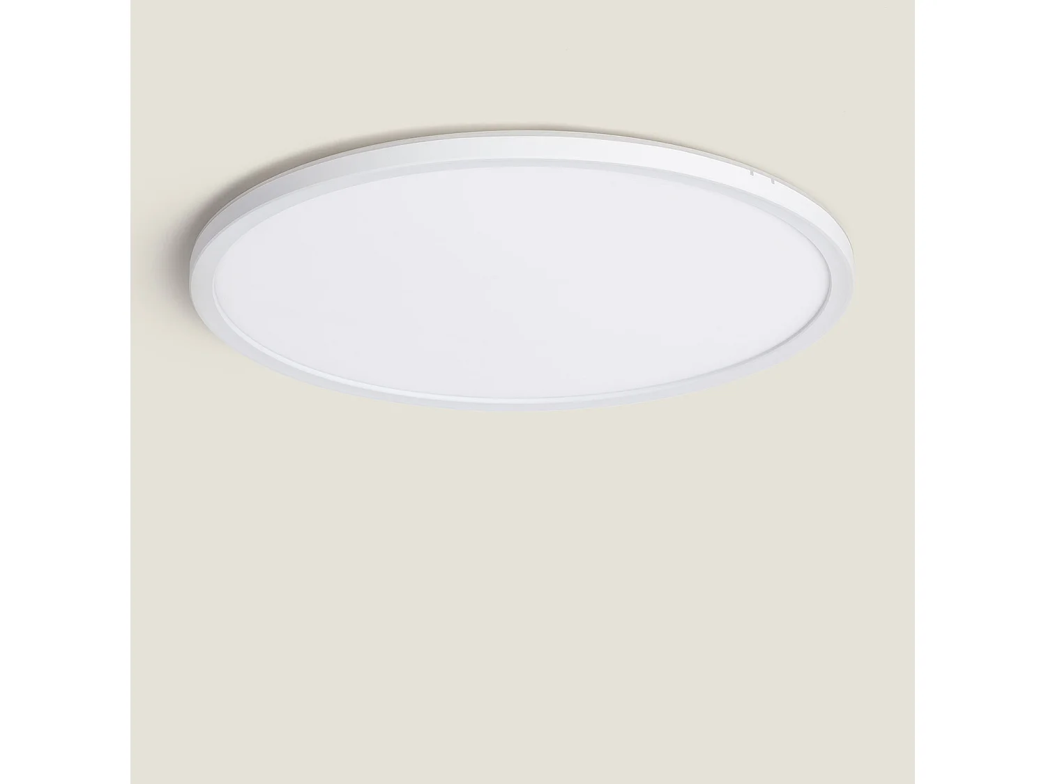 Plafonnier LED Rond Variation par Paliers 3 Niveaux SwitchDimm 24W Double Face Ø420mm 4000K Blanc neutre