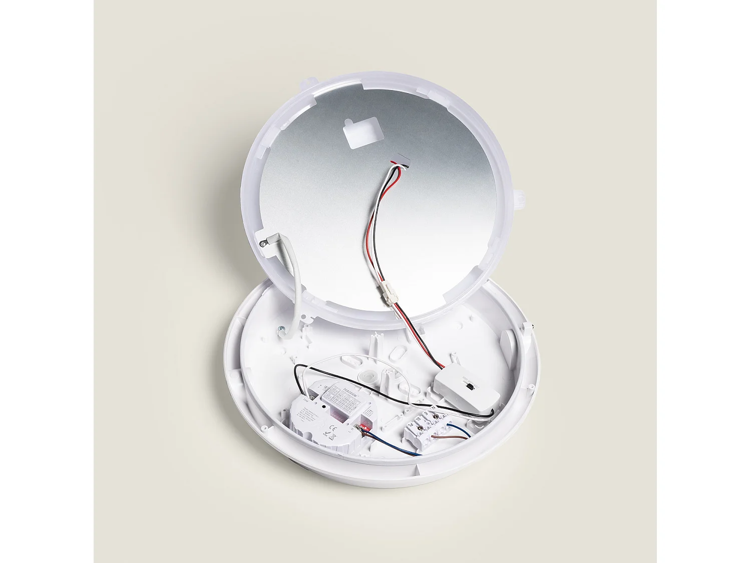 Plafoniera LED 19-28W Ø300 mm da Esterno CCT Selezionabile Regolabile Selezionabile (Caldo-Naturale)