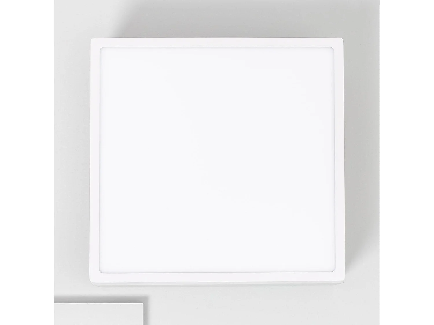 Plafoniera LED 30W Quadrata Superslim CCT Selezionabile 400x400 mm Selezionabile (Caldo-Naturale-Freddo)