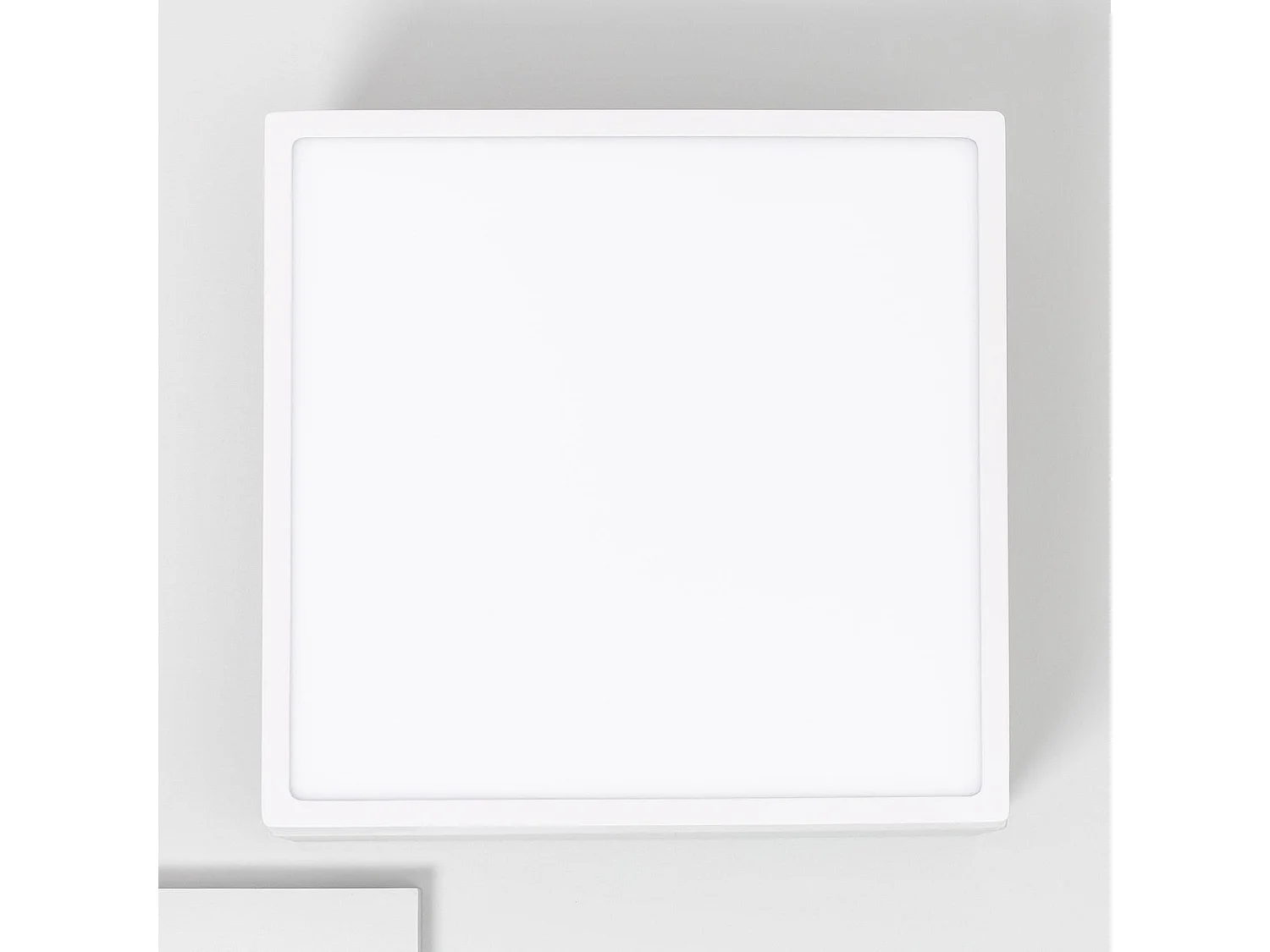 Plafoniera LED 30W Quadrata Superslim CCT Selezionabile 400x400 mm Selezionabile (Caldo-Naturale-Freddo)