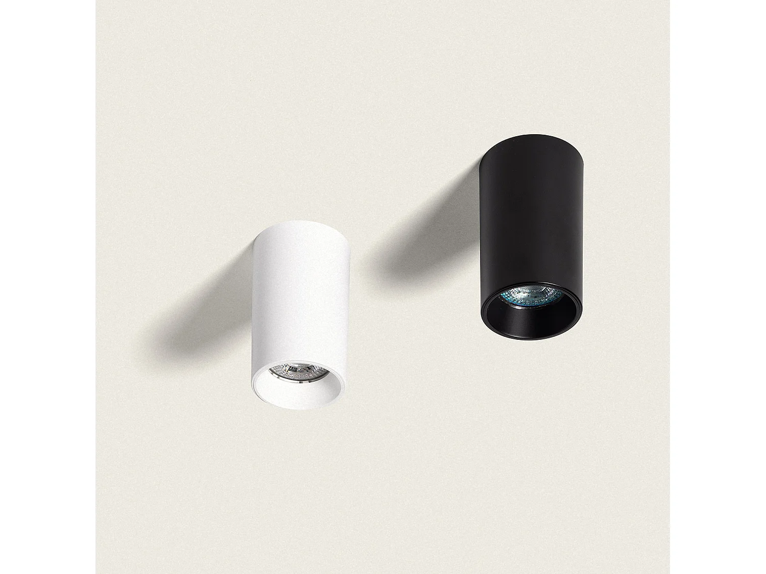 Applique da Soffitto Circolare Traxim M Nero