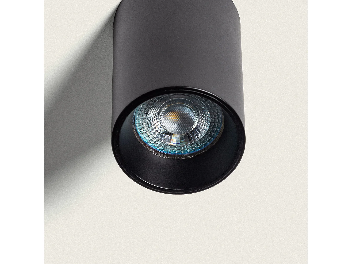 Applique da Soffitto Circolare Traxim M Nero