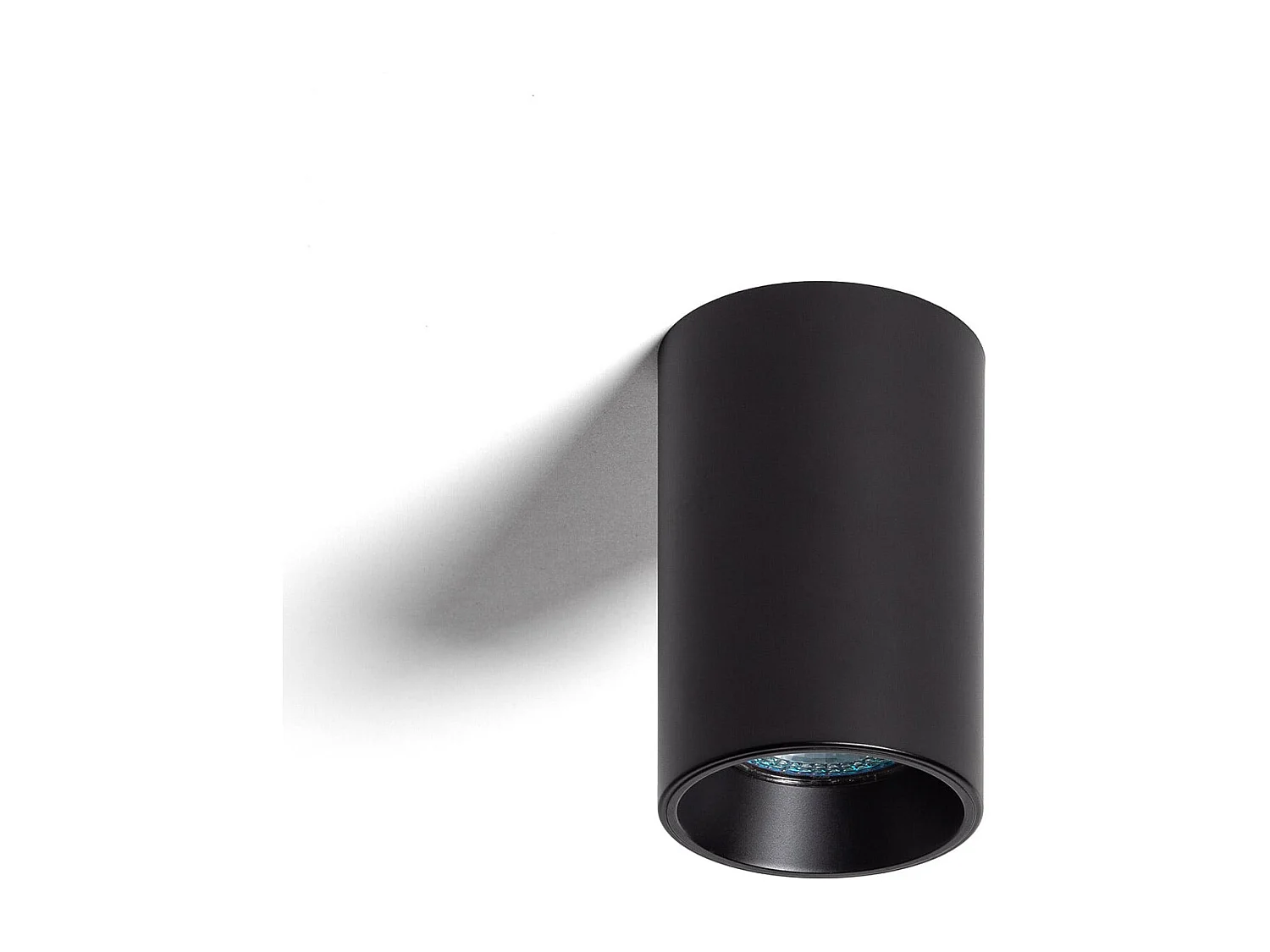 Applique da Soffitto Circolare Traxim M Nero