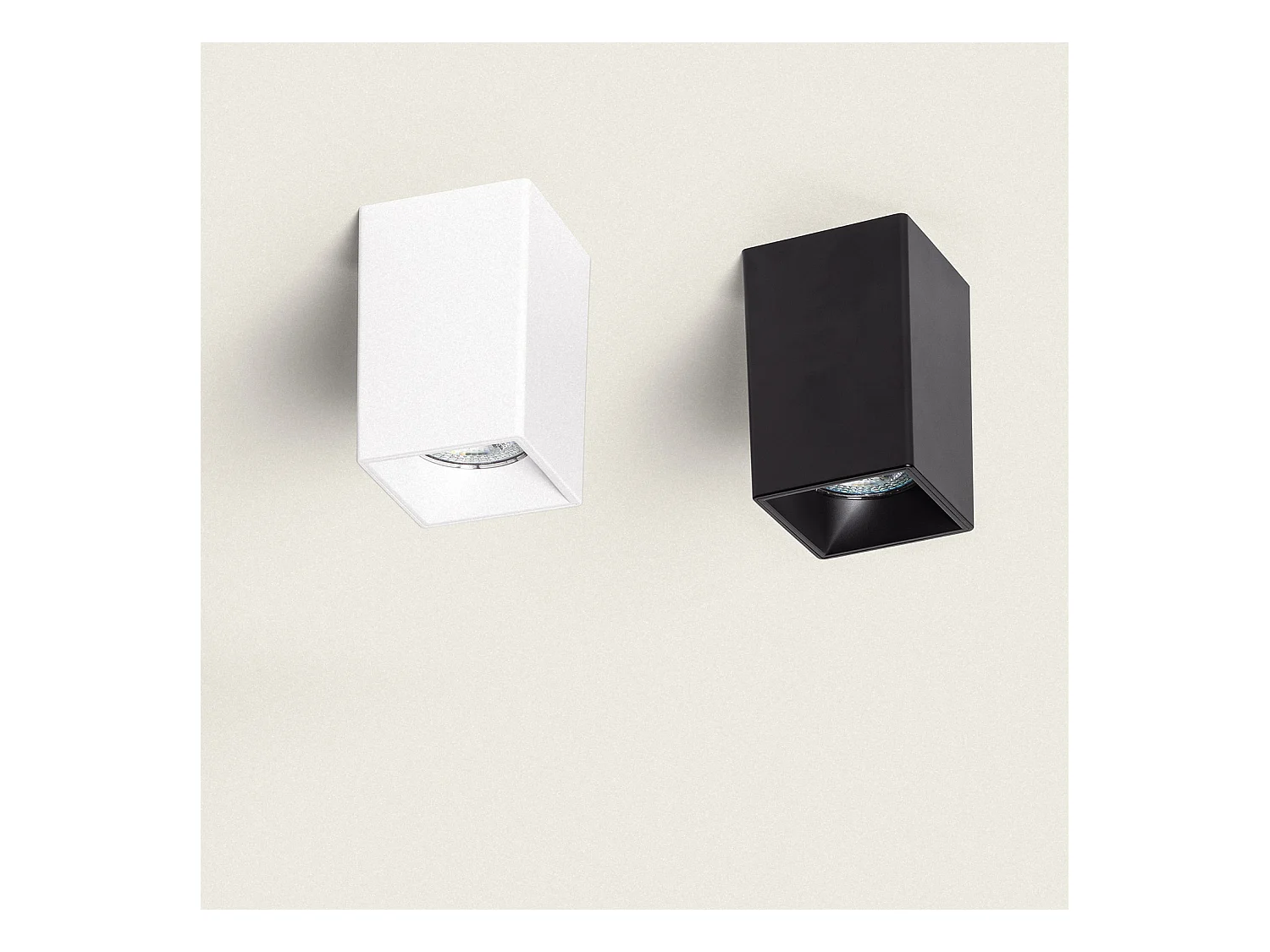 Plafonnier Carré Traxim S Blanc