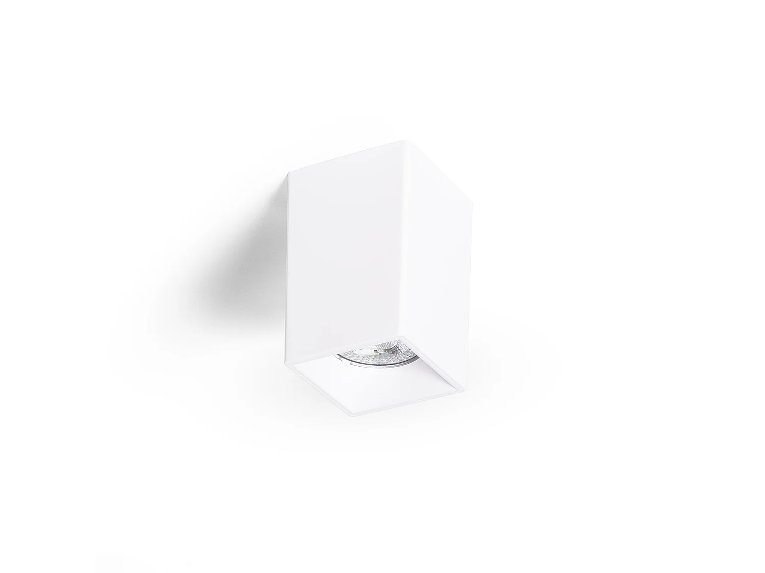 Applique da Soffitto Quadrata Traxim S Bianco