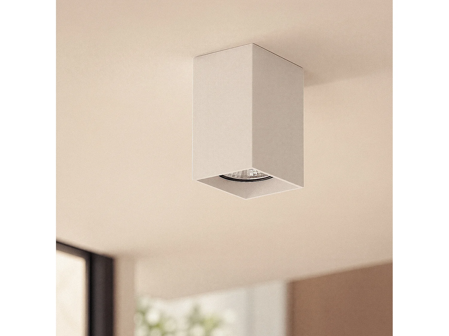 Plafonnier Carré Traxim S Blanc