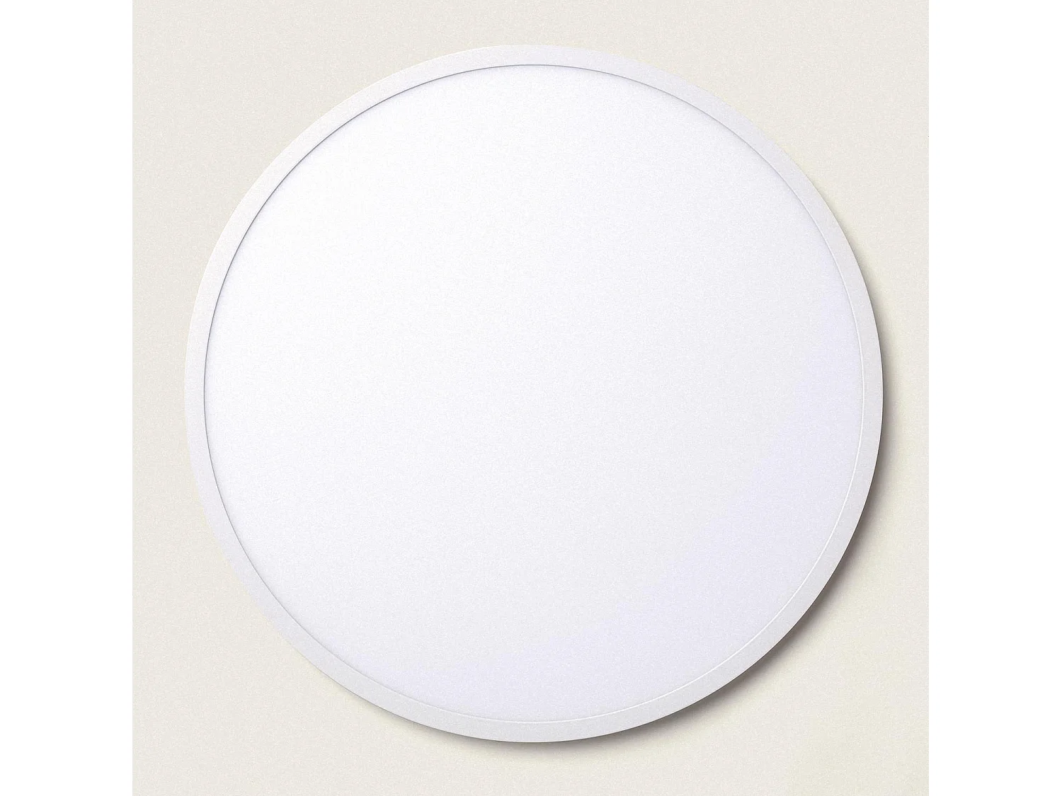 Plafonnier LED Rond 48W Extra-Plat CCT Sélectionnable Ø600 mm Sélectionnable (chaud-neutre-froid)