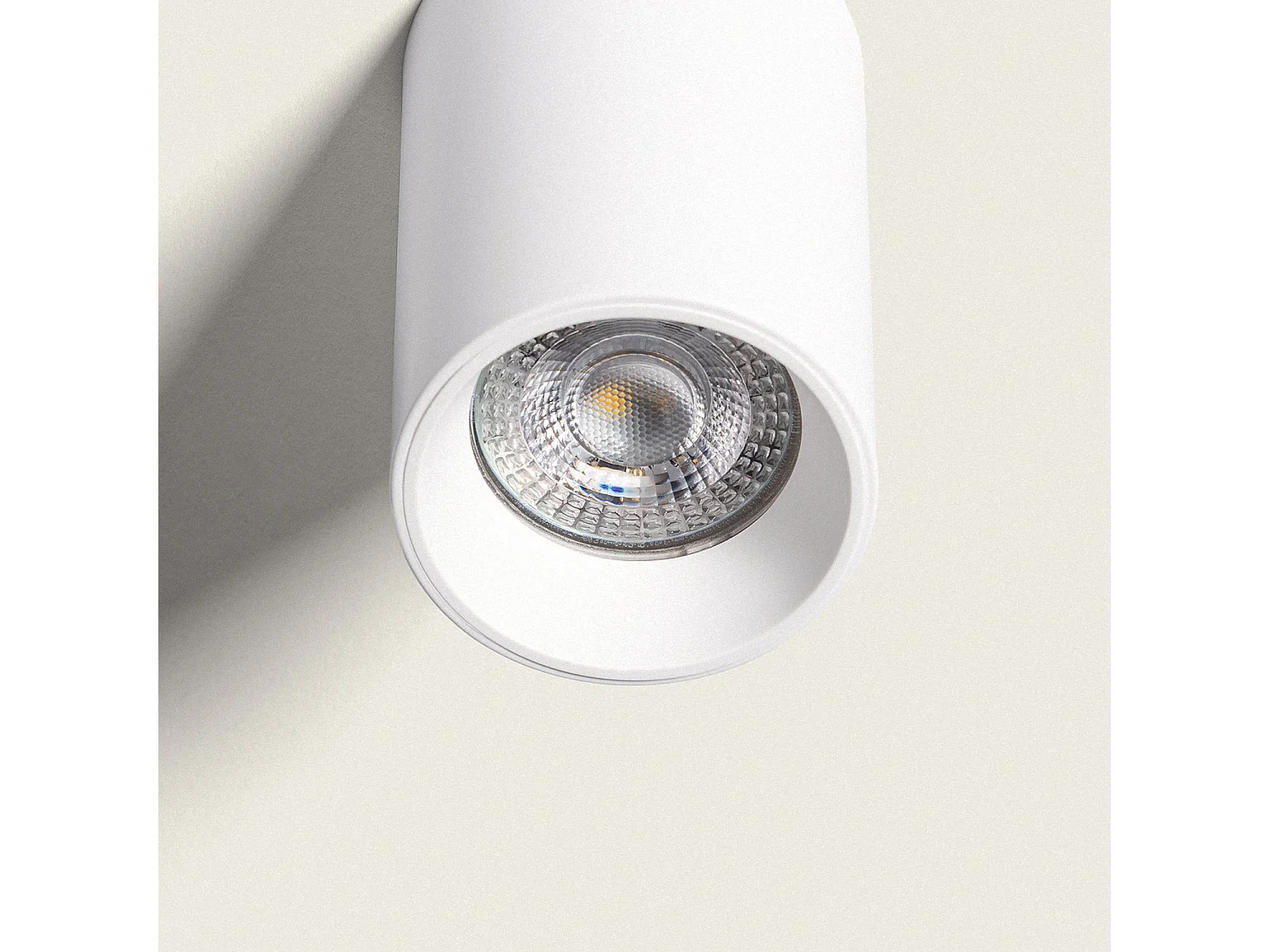 Plafonnier Rond Traxim M Blanc