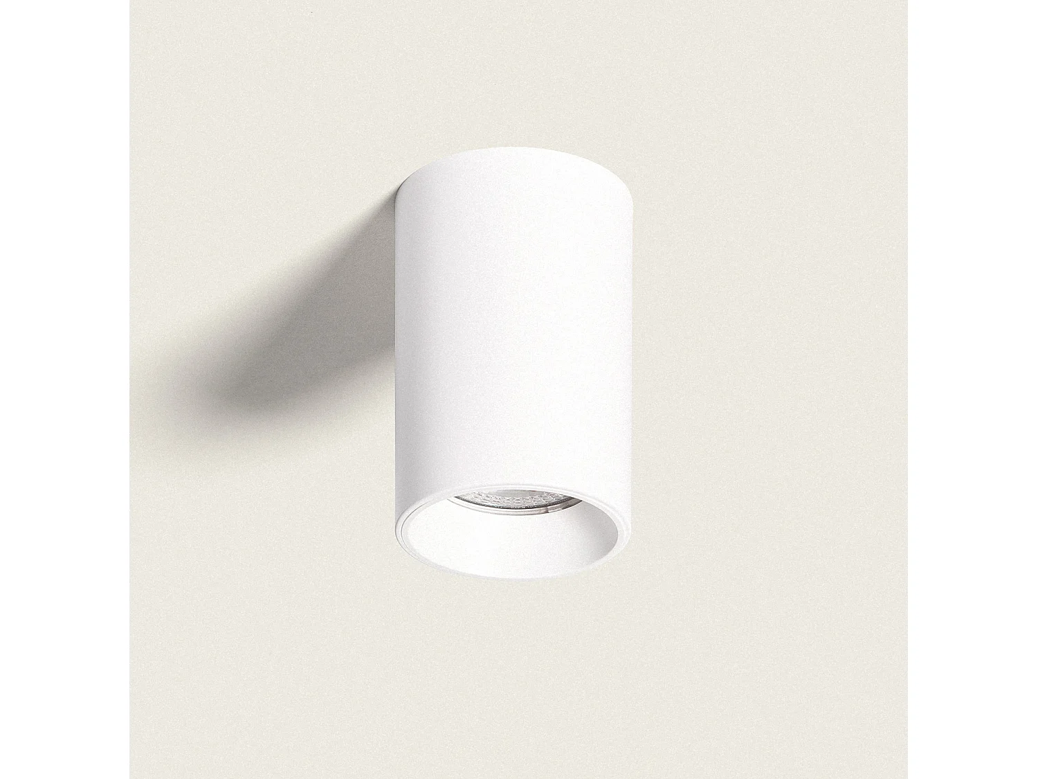 Plafonnier Rond Traxim M Blanc