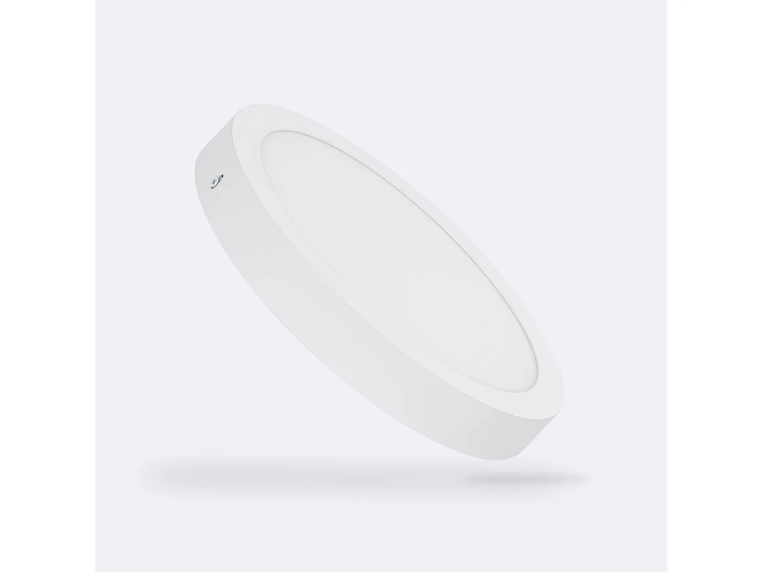 Plafón LED 24W Circular Aluminio Ø300 mm Regulable Dim To Warm Blanco