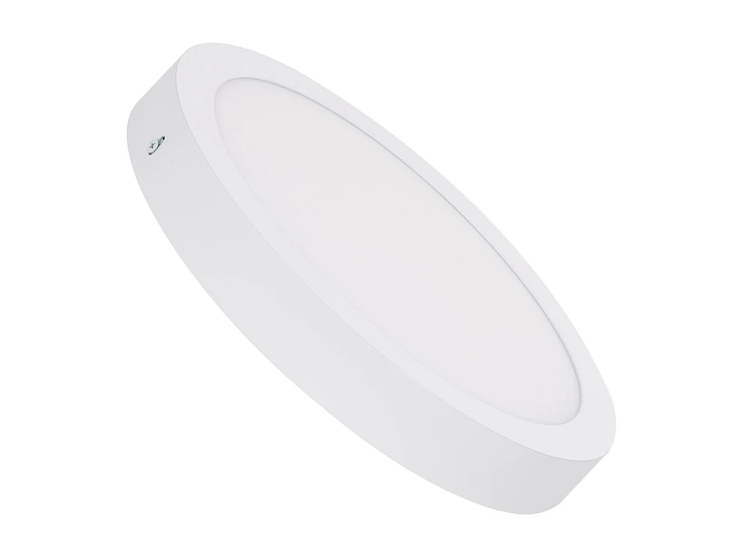 Plafoniera LED 24W Ø300 mm Alluminio Circolare Regolabile Dim To Warm Bianco