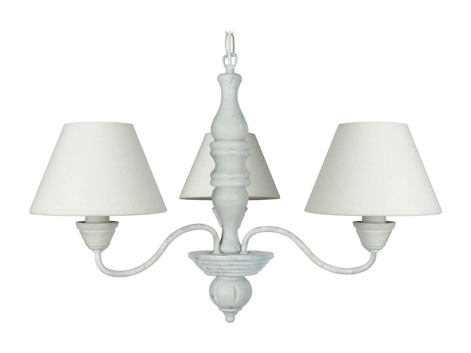 Lustre TOSEL CAULNES tecido braço cru D60 x  H80  cm