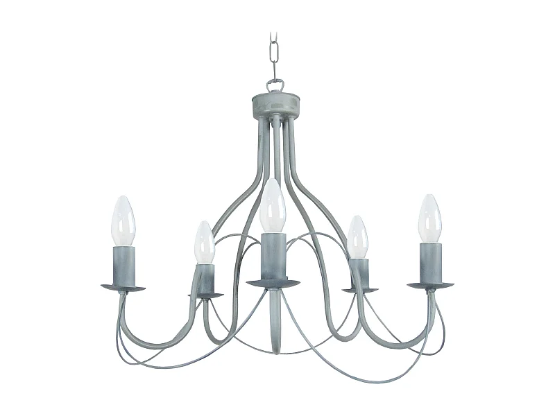 Lustre TOSEL PROVENÇALE lâmpada decorativa braço pálido D64 x  H80  cm
