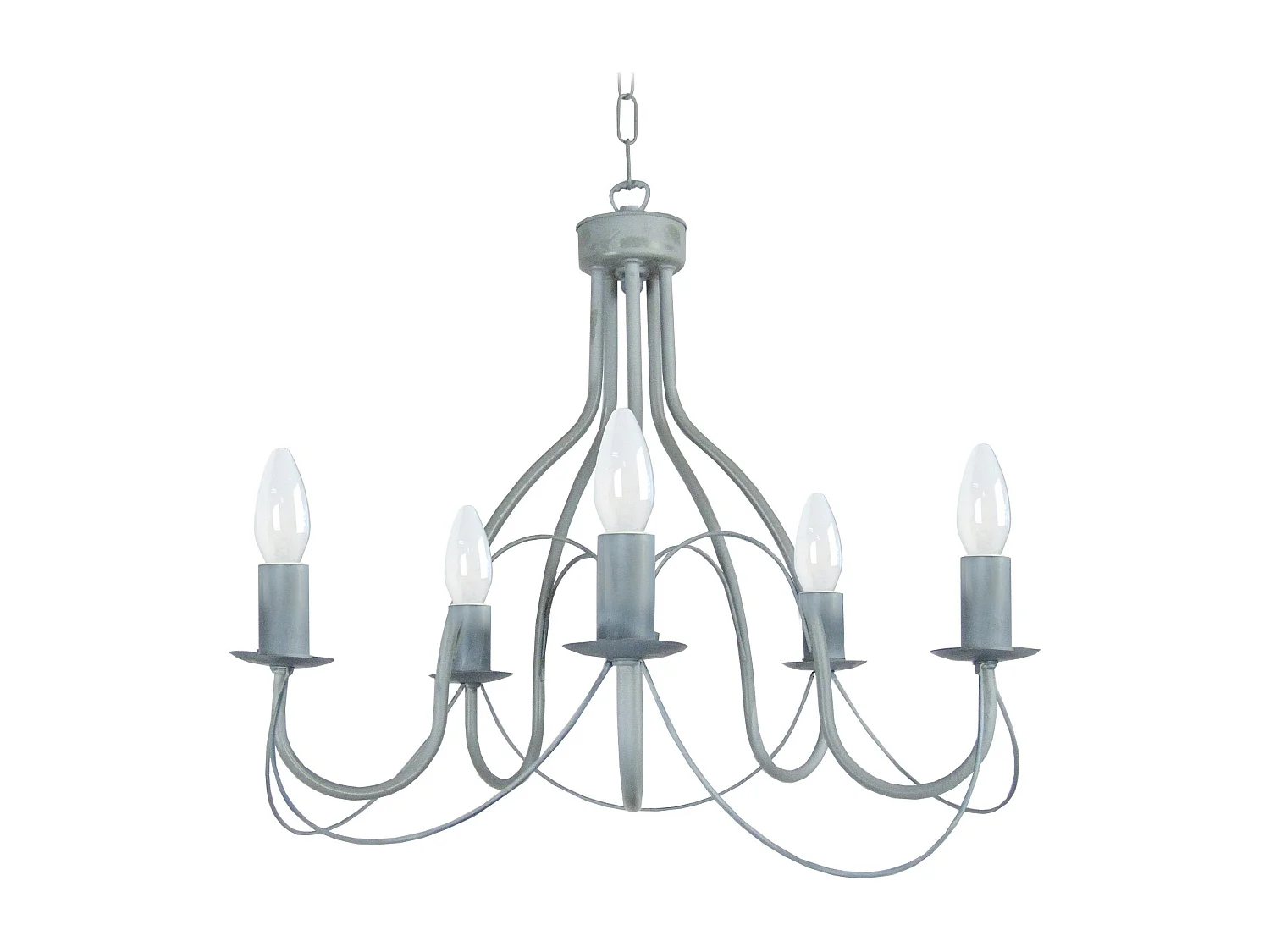 Lustre TOSEL PROVENÇALE lâmpada decorativa braço pálido D64 x  H80  cm
