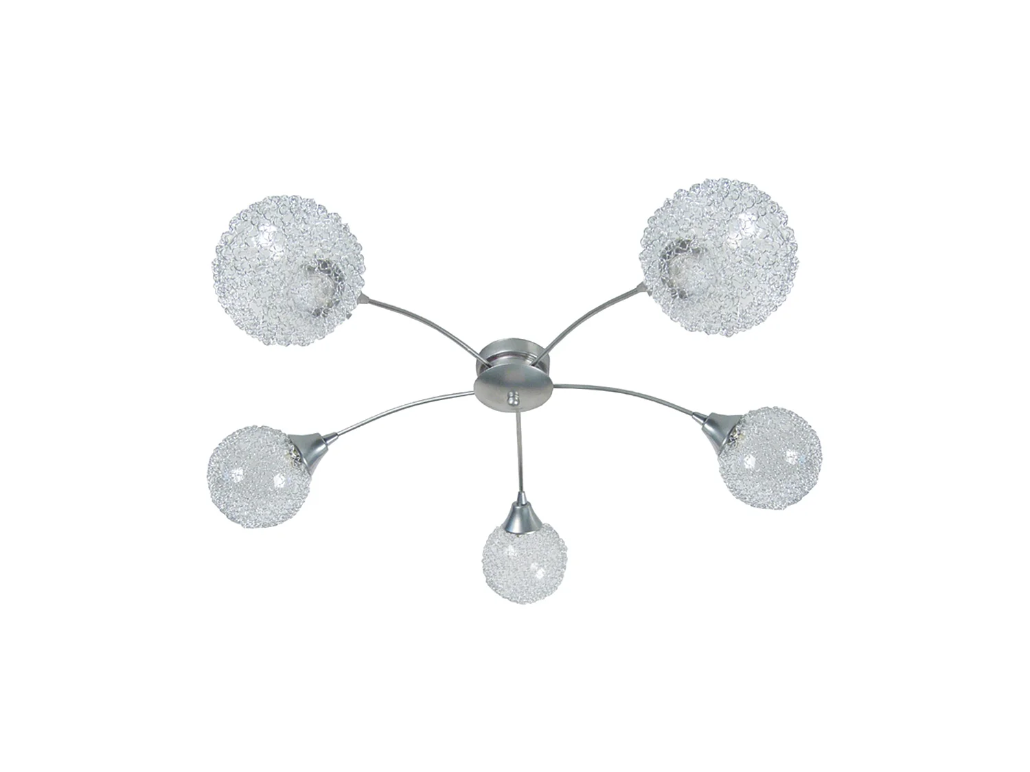 ACTUELLE - Lustre multi bras métal aluminium
