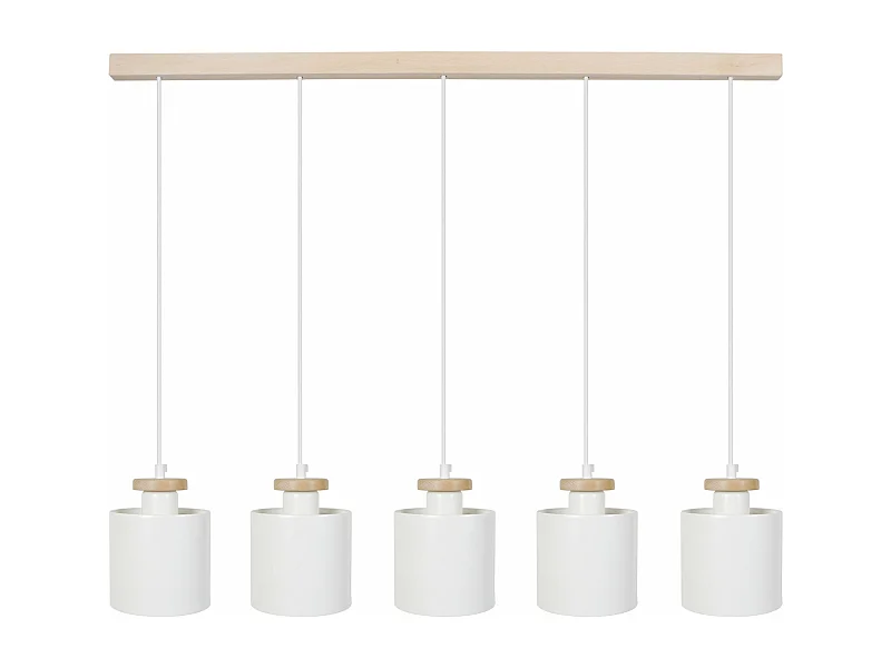 Suspensão TOSEL  UZIBUZE metal bar cobre D70 x  H90  cm