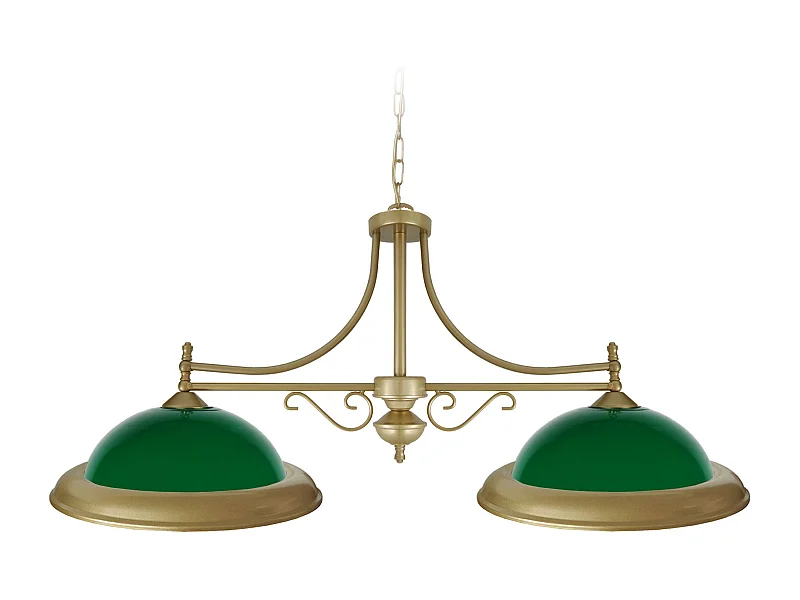 Lustre TOSEL ,métal,Doré ,H80x D 40xP100cm