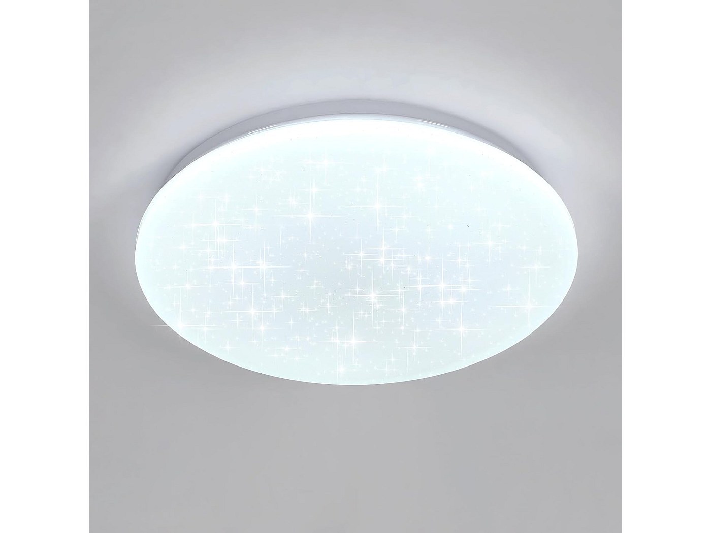 Eglo Fueva 5, Plafonnier LED Avec Protection IP44, Pour Salle De Bain/cuisine/chambre, 28,5x28,5x3 Cm, Plastique, Noir (99271