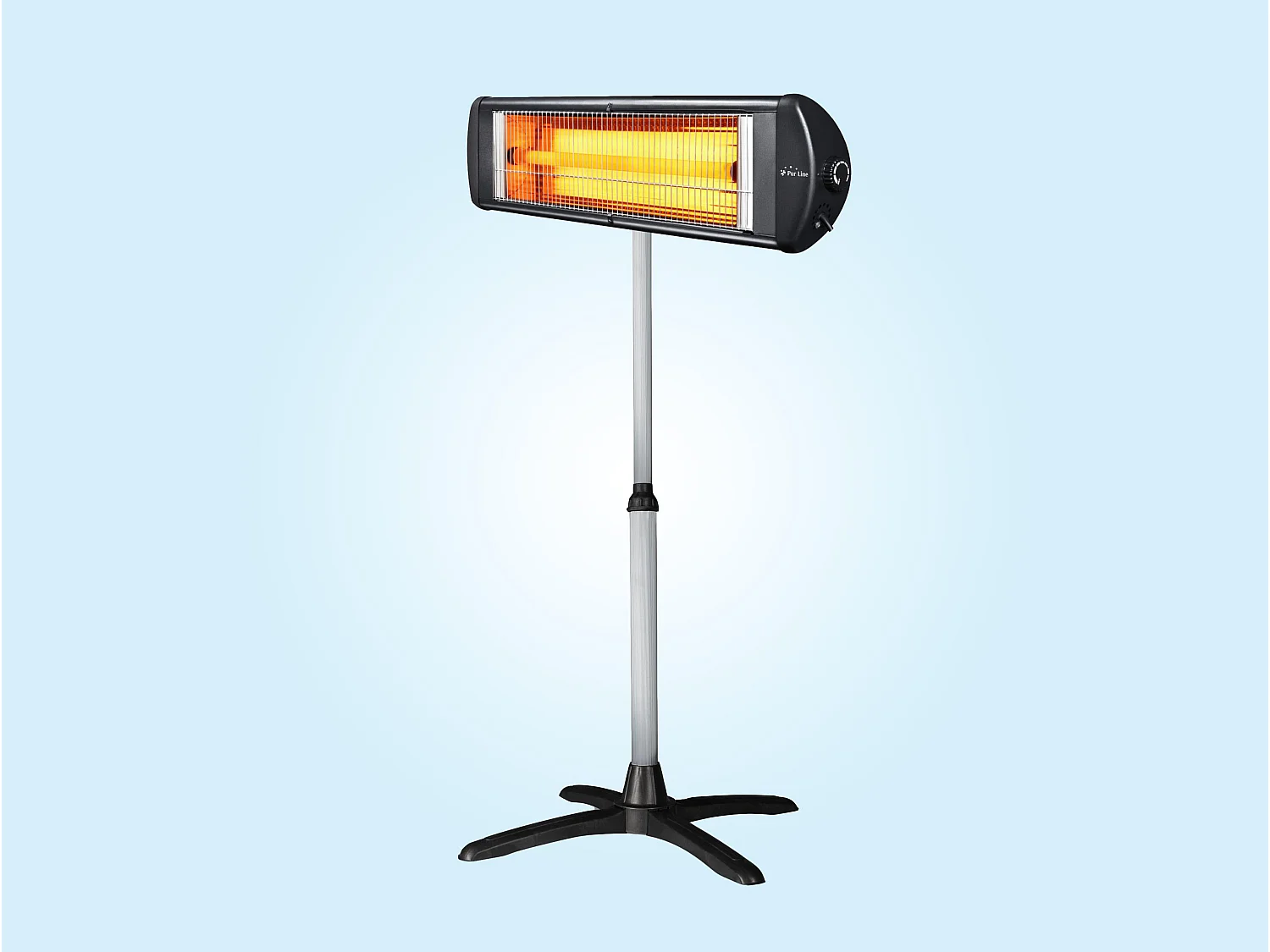 Aquecedor de chão ou parede de infravermelhos para uso interior ou exterior