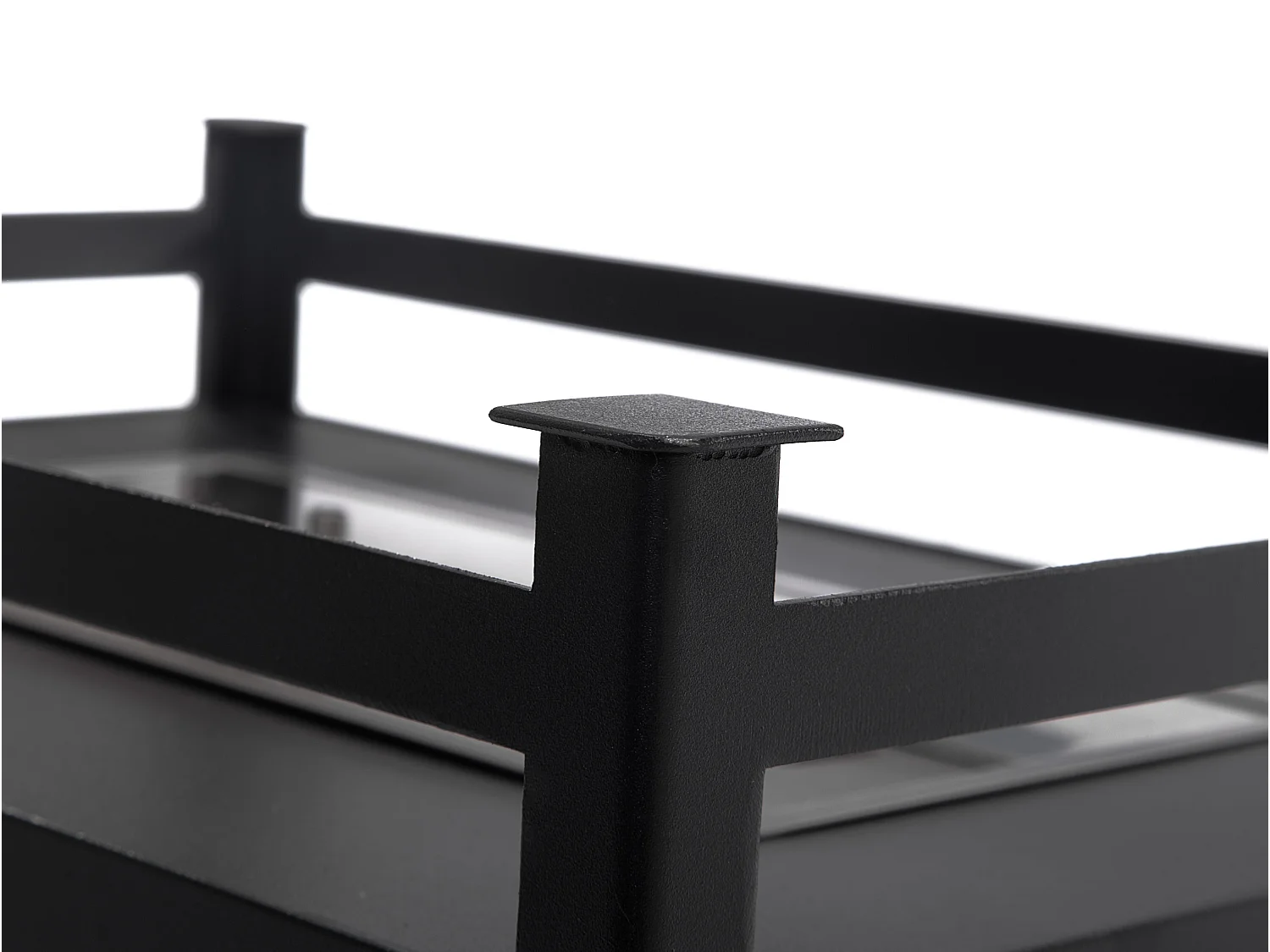 Barbecue à l'éthanol 1.5L en acier noir