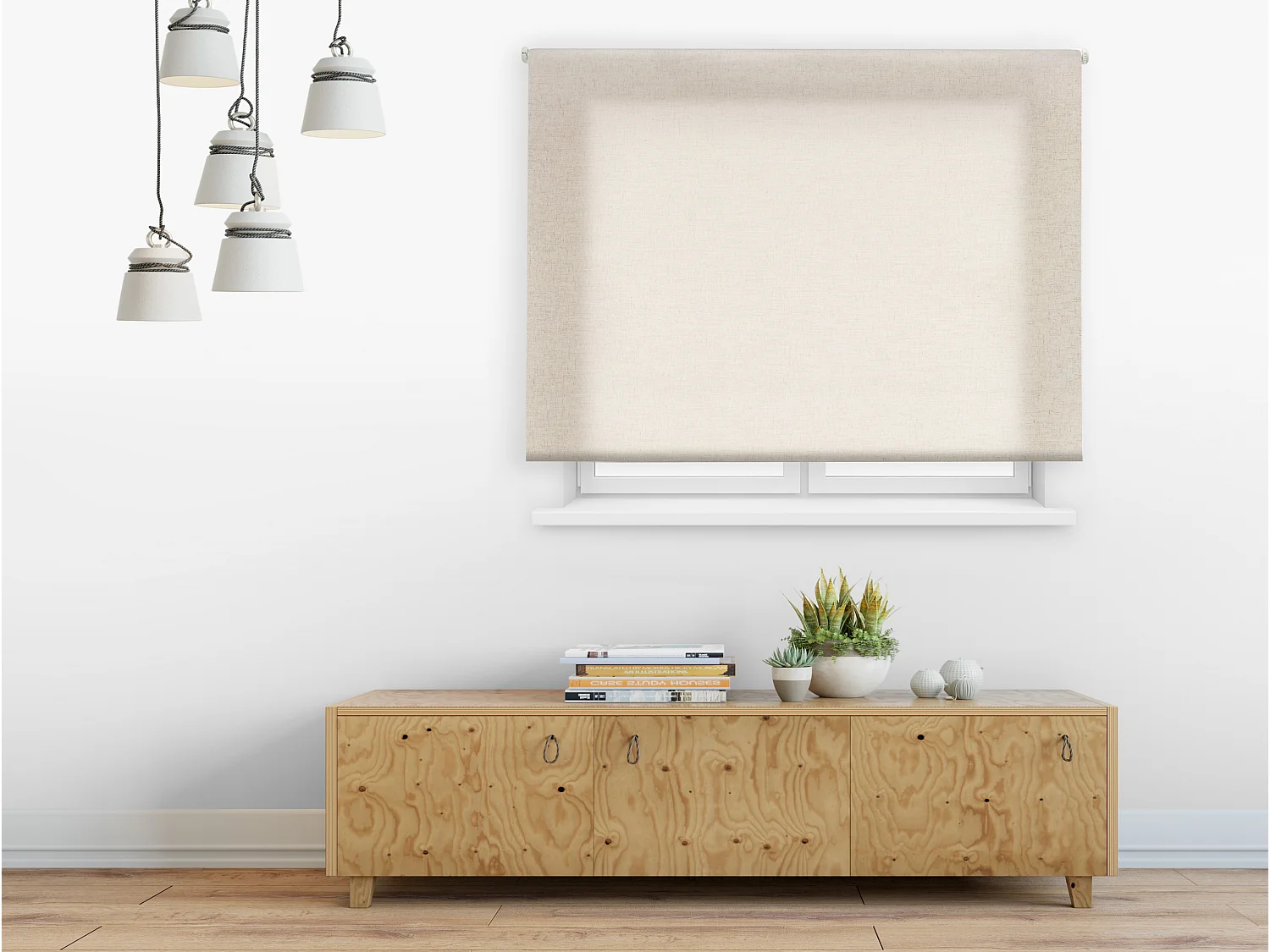 Estor lino Enrollable