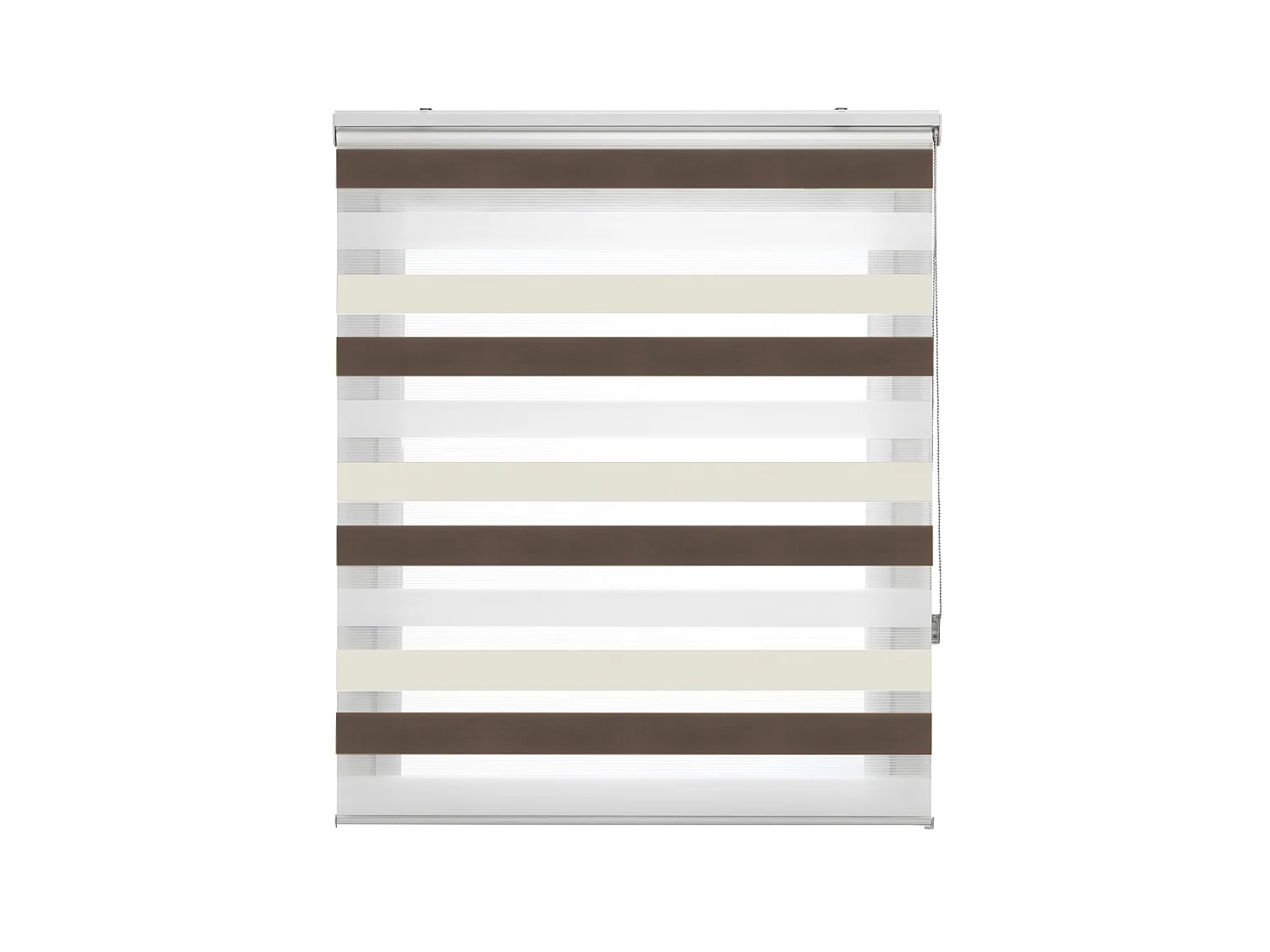 Estor noche y Día tricolor con tejido doble