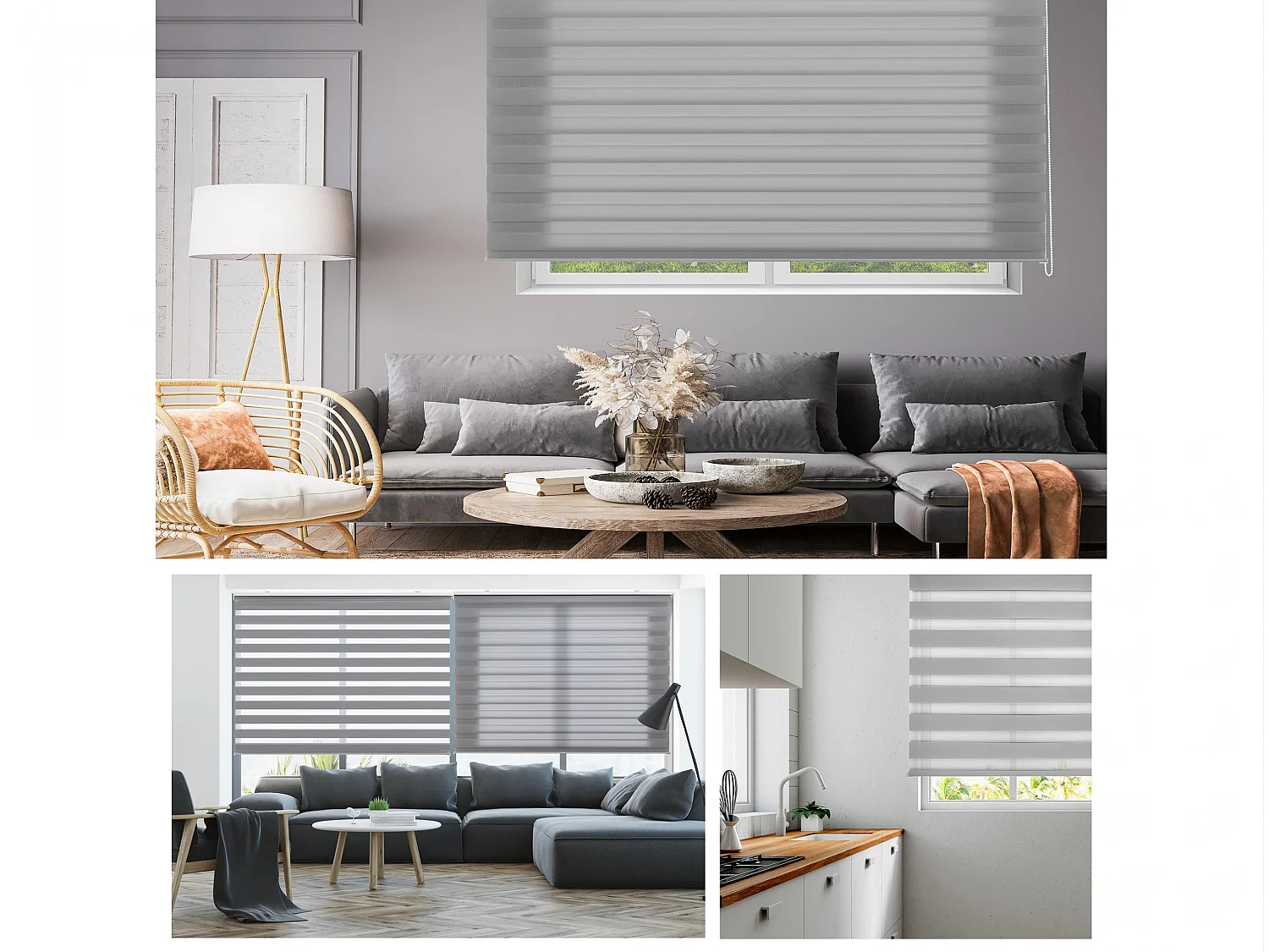 Store enrouleur Polyester Translucide 140x180