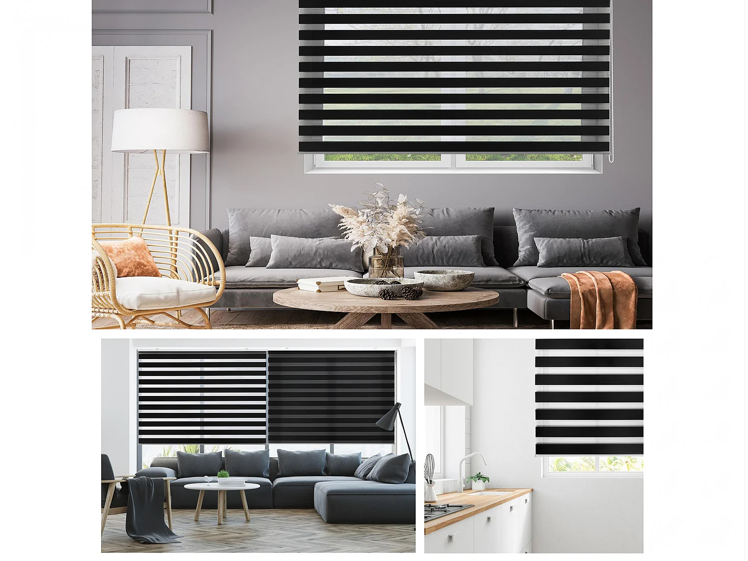 Store enrouleur Polyester Translucide 120x250