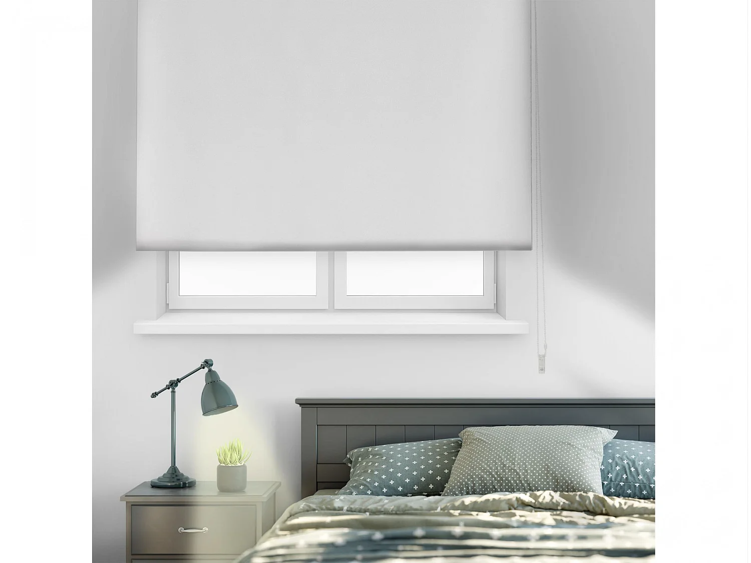 Store enrouleur Polyester Opaque Multicolore