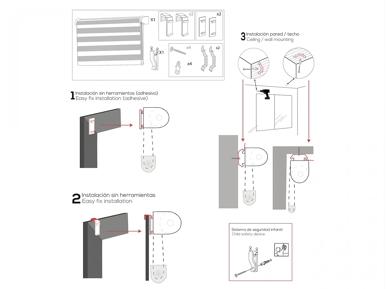 Store enrouleur Polyester Translucide 77x180